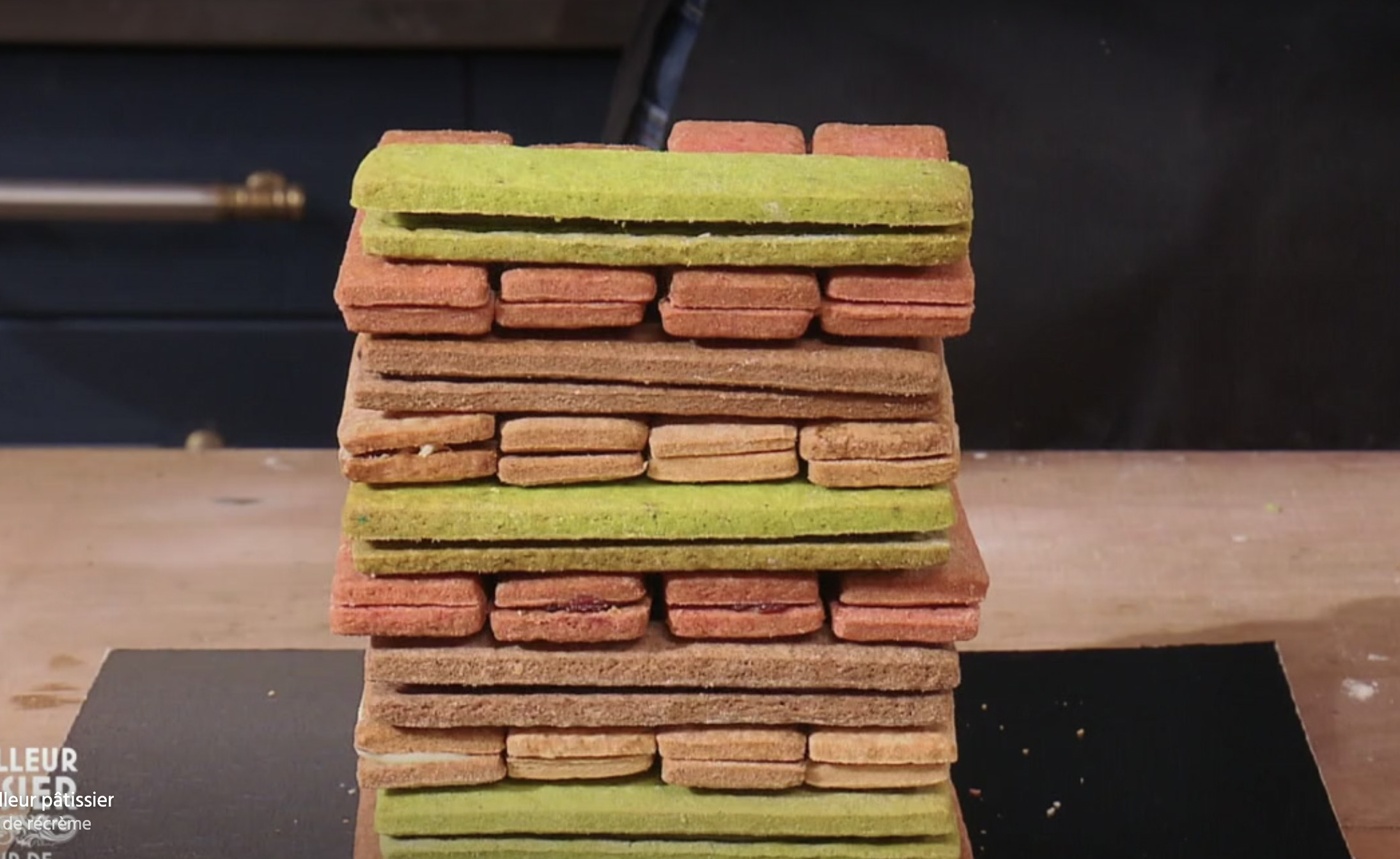 Tour de Jenga gâteau