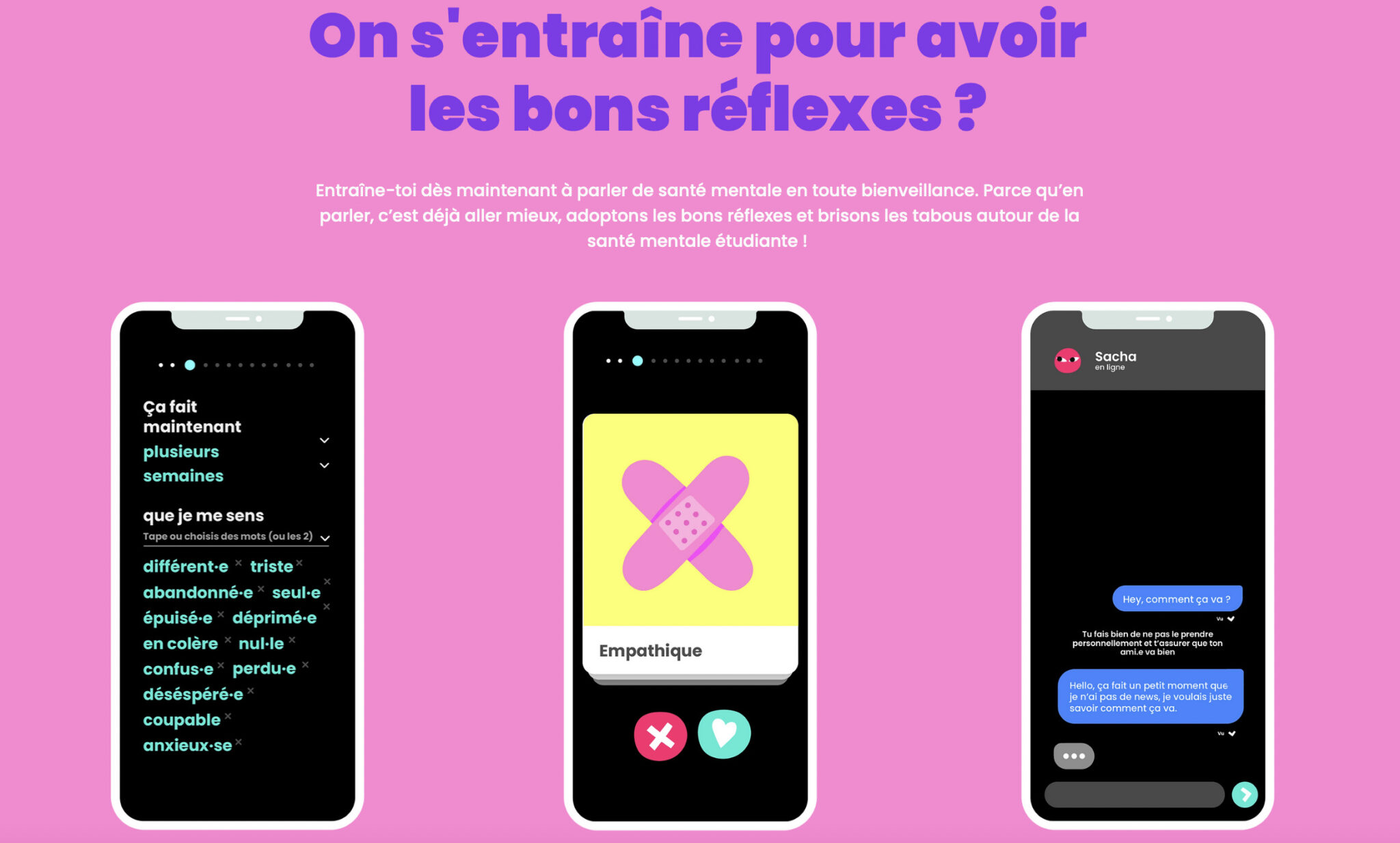 Capture d'écran du site Jepeuxenparler.fr Capture d'écran du site Jepeuxenparler.fr