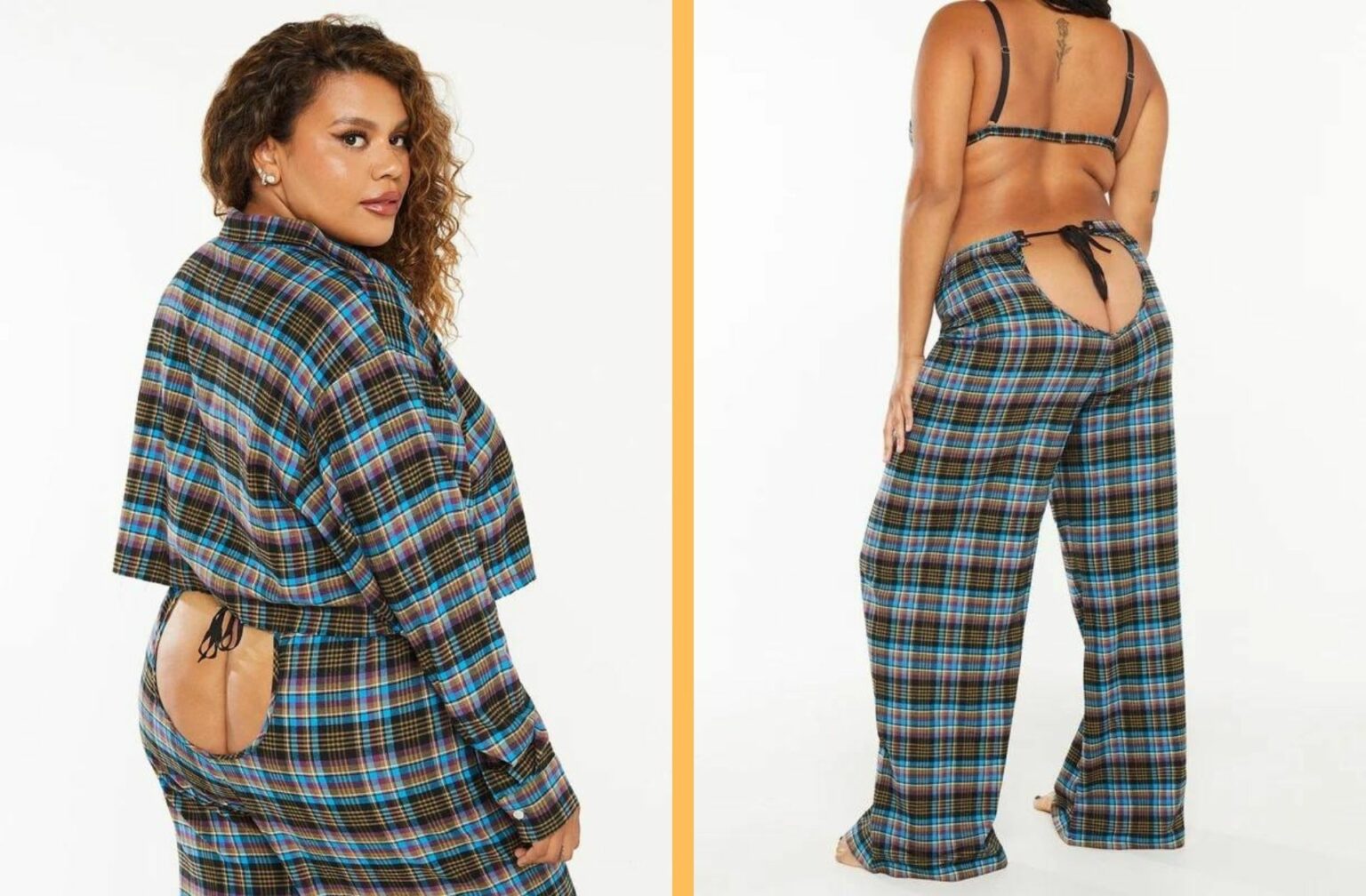 Pantalon-de-pyjama-en-tartan-ouvert-sur-les-fesses-Savage-x-Fenty Pantalon-de-pyjama-en-tartan-ouvert-sur-les-fesses-Savage-x-Fenty