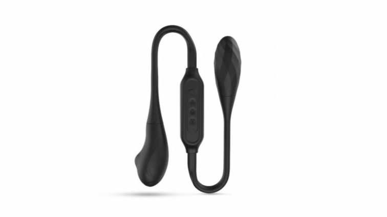 Vibromasseur Dual Explorer 2 En 1 Noir