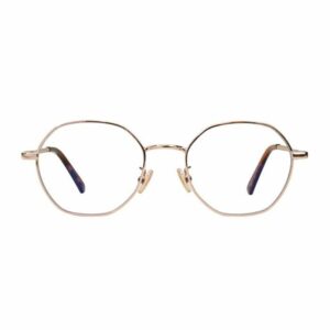 Une monture de lunettes de vue en métal avec des plaquettes, Le Petit Lunetier, 49,95€.