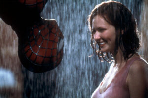 spiderman-mary-jane-scene-baiser-sous-la-pluie spiderman-mary-jane-scene-baiser-sous-la-pluie