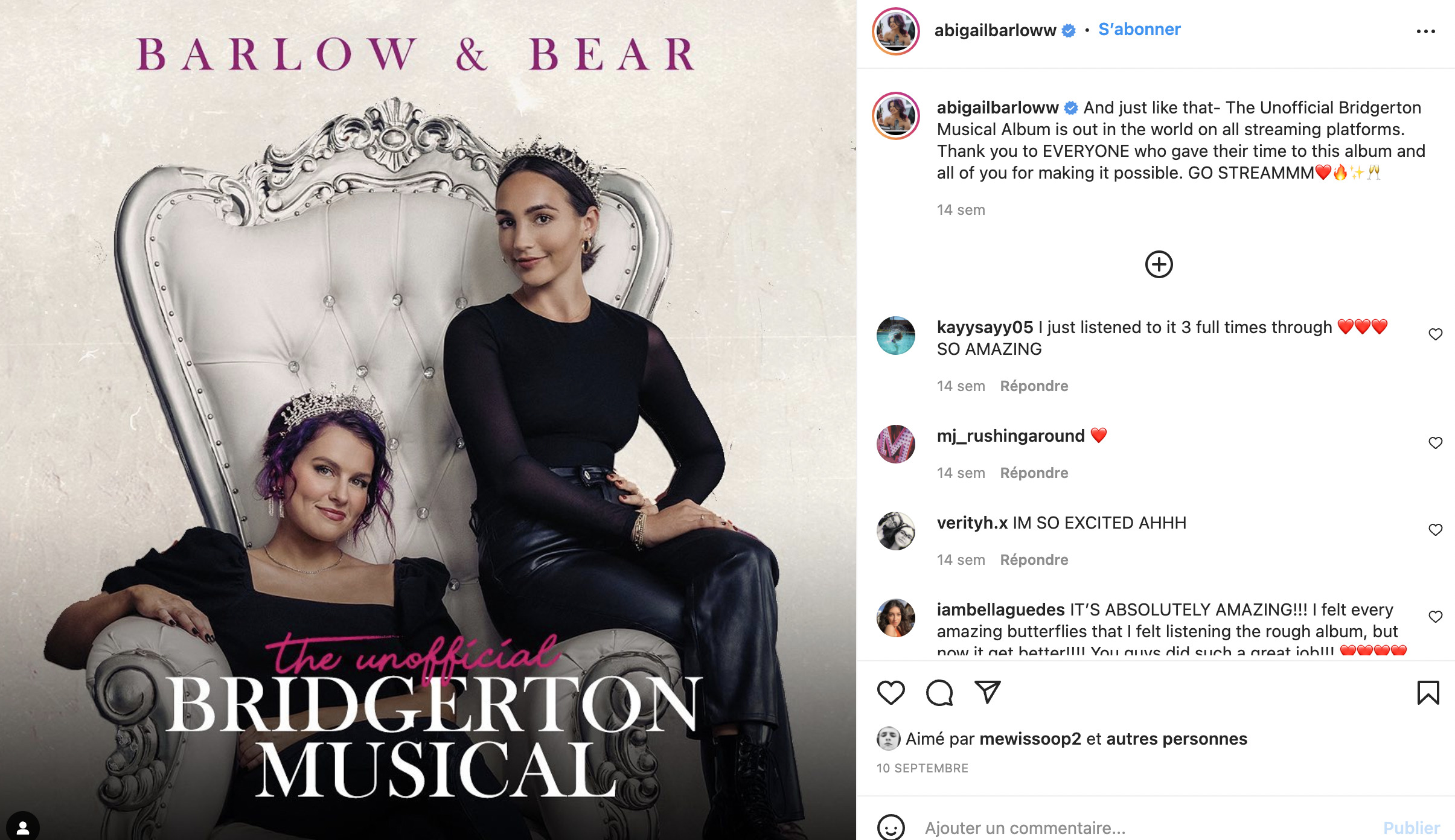 Bridgerton Musical