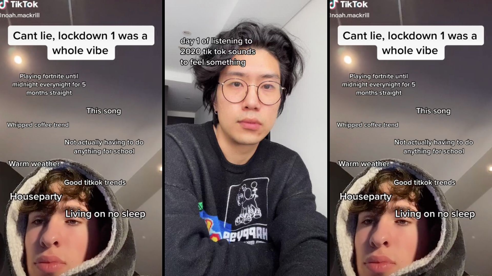 Nostalgie du confinement sur TikTok