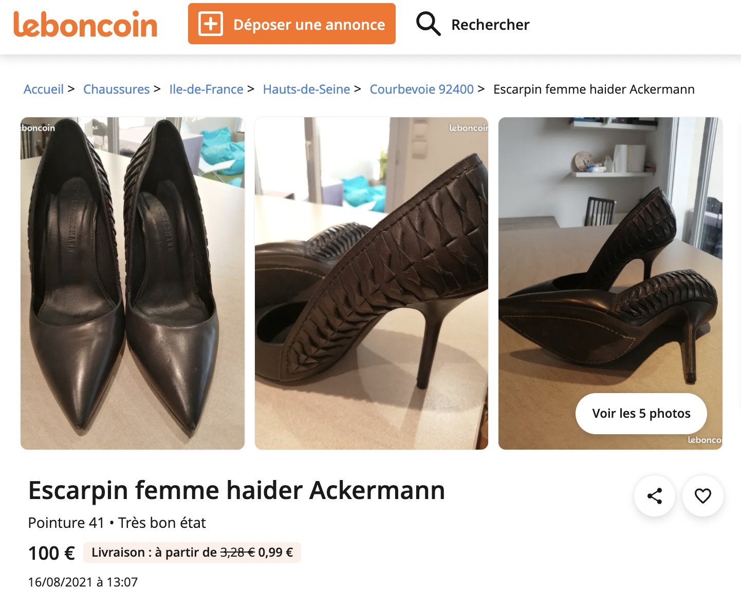 Exemple d'annonces sur LeBonCoin. © Capture d'écran du site.