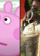 Peppa Pig & tronçonneuse