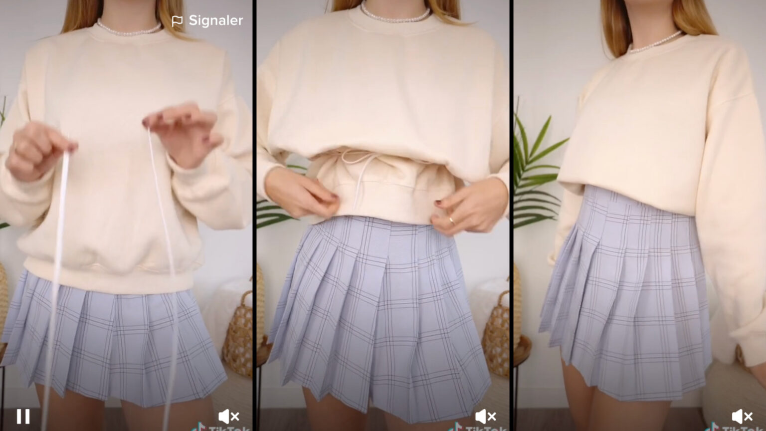 Voici l’astuce qui tue pour « raccourcir » un pull trop long en une minute chrono Madmoizelle