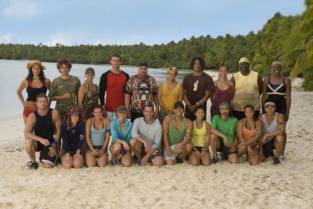 Les équipes de Survivor Cook Islands.