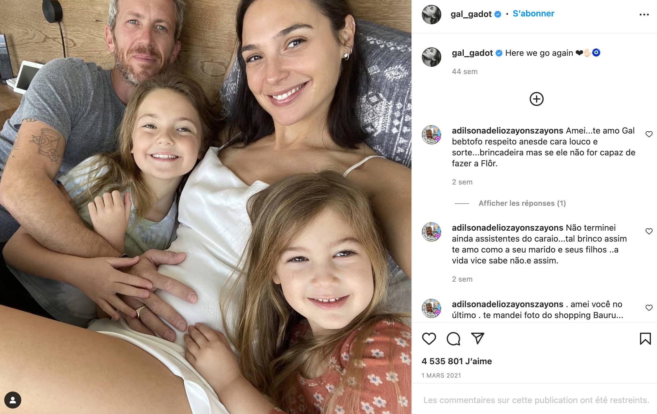 (© Instagram/Gal Gadot)