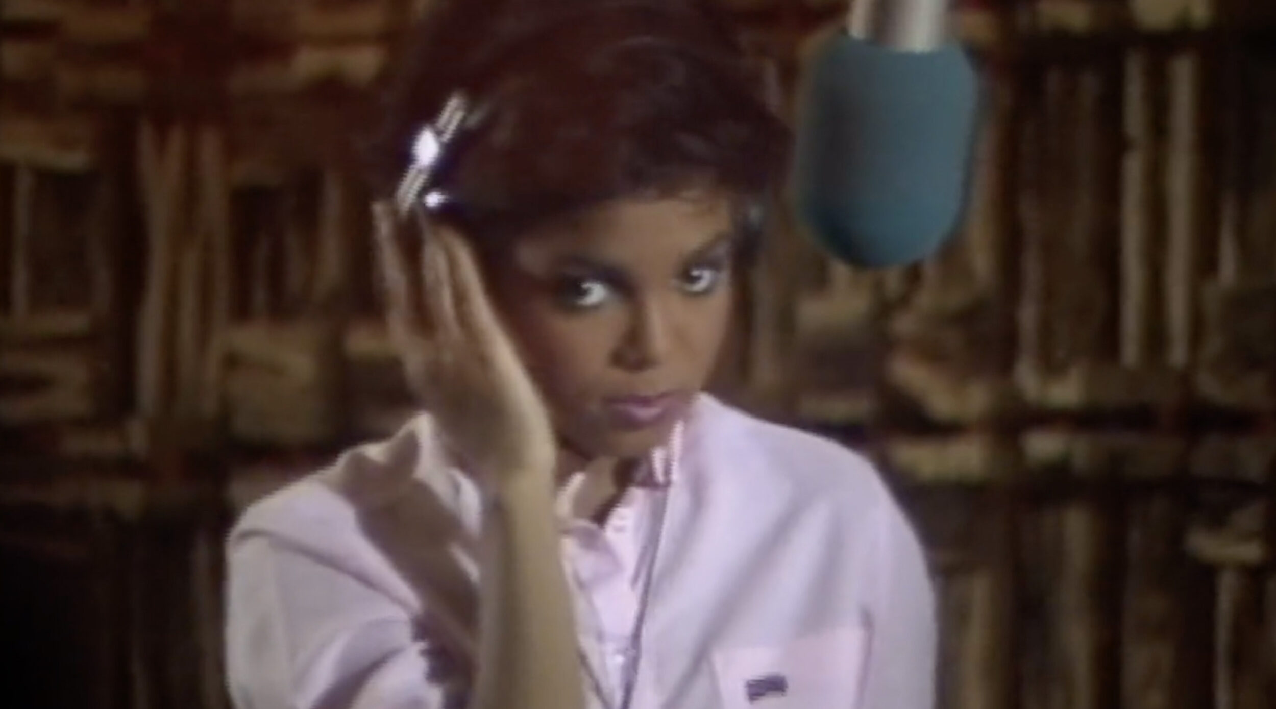Image d'archive de Janet Jackson dans le documentaire réalisé par Ben Hirsch.