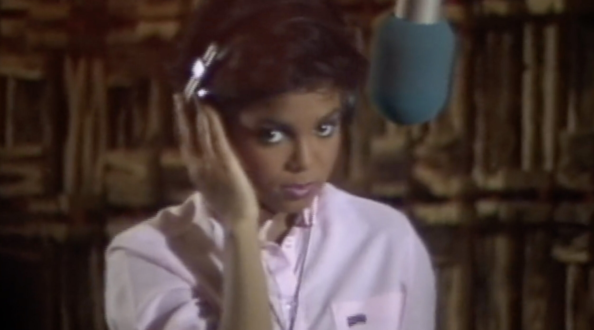 Image d'archive de Janet Jackson dans le documentaire réalisé par Ben Hirsch. Image d'archive de Janet Jackson dans le documentaire réalisé par Ben Hirsch.