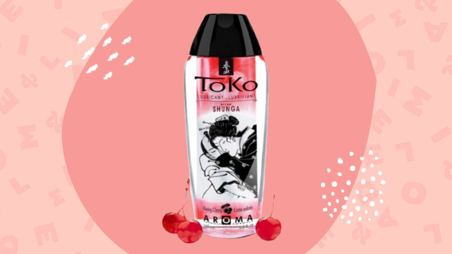 Le lubrifiant Toko de Shunga parfum cerise Le lubrifiant Toko de Shunga parfum cerise