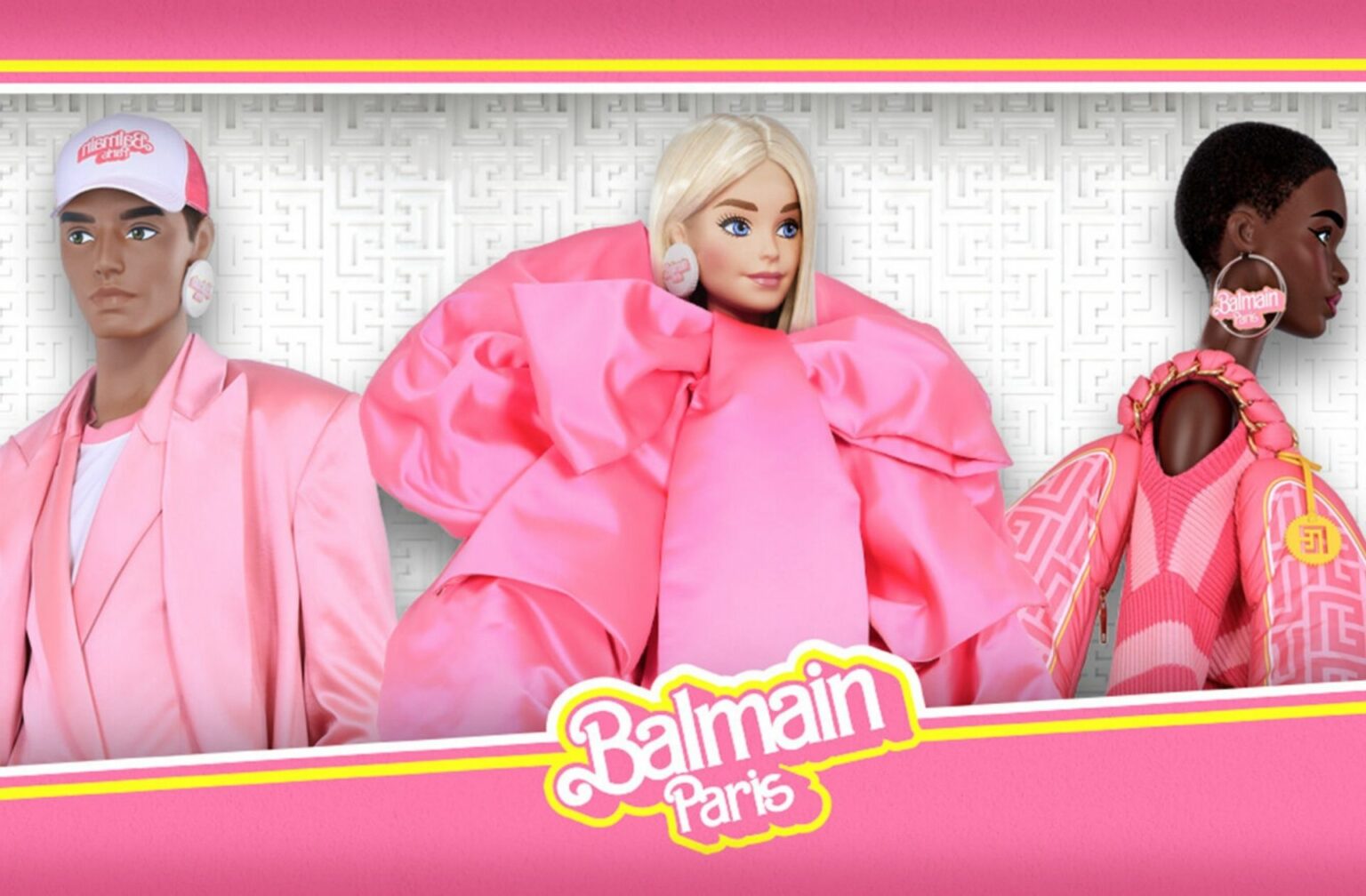 Les-trois-looks-Barbie-Balmain-x-Mattel-vendus-en-NFT Les-trois-looks-Barbie-Balmain-x-Mattel-vendus-en-NFT