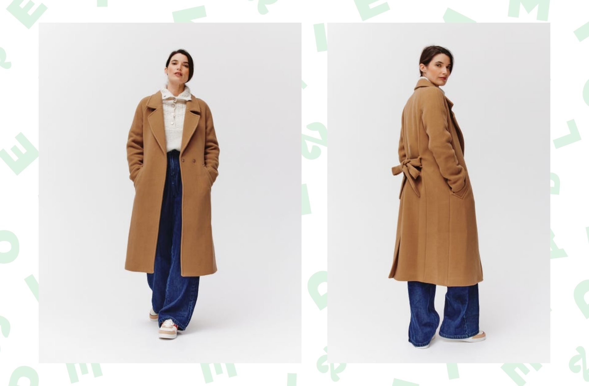 Long-manteau-en-laine-mélangée-Promod