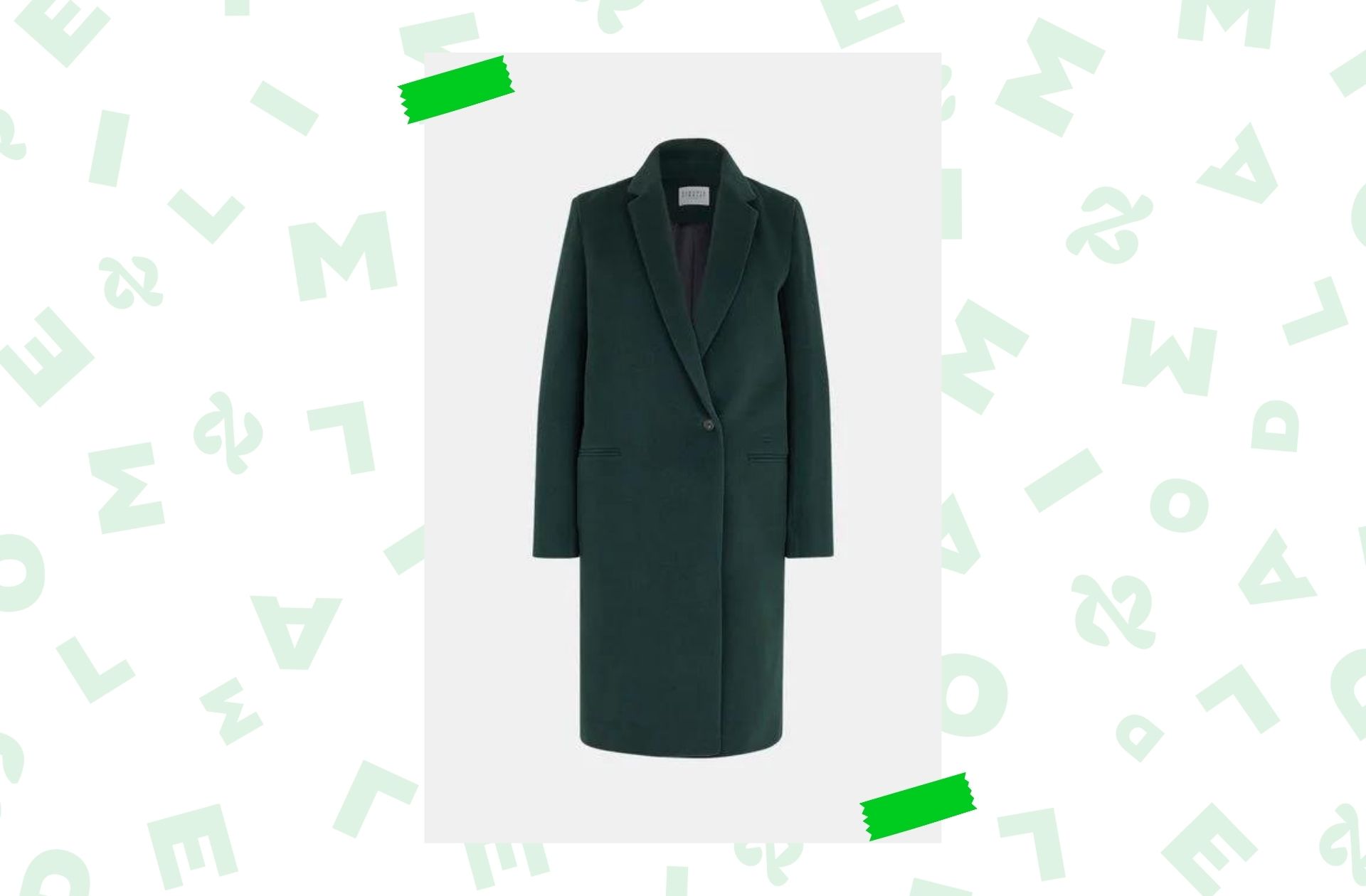 Manteau-vert-Claudie-Pierlot