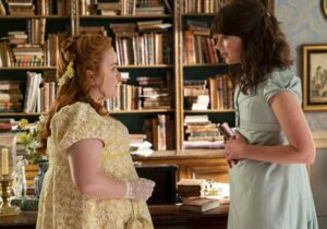 Penelope-Featherington-Nicola-Coughlan-et-Eloise-Bridgerton-Claudia-Jessie Penelope-Featherington-Nicola-Coughlan-et-Eloise-Bridgerton-Claudia-Jessie