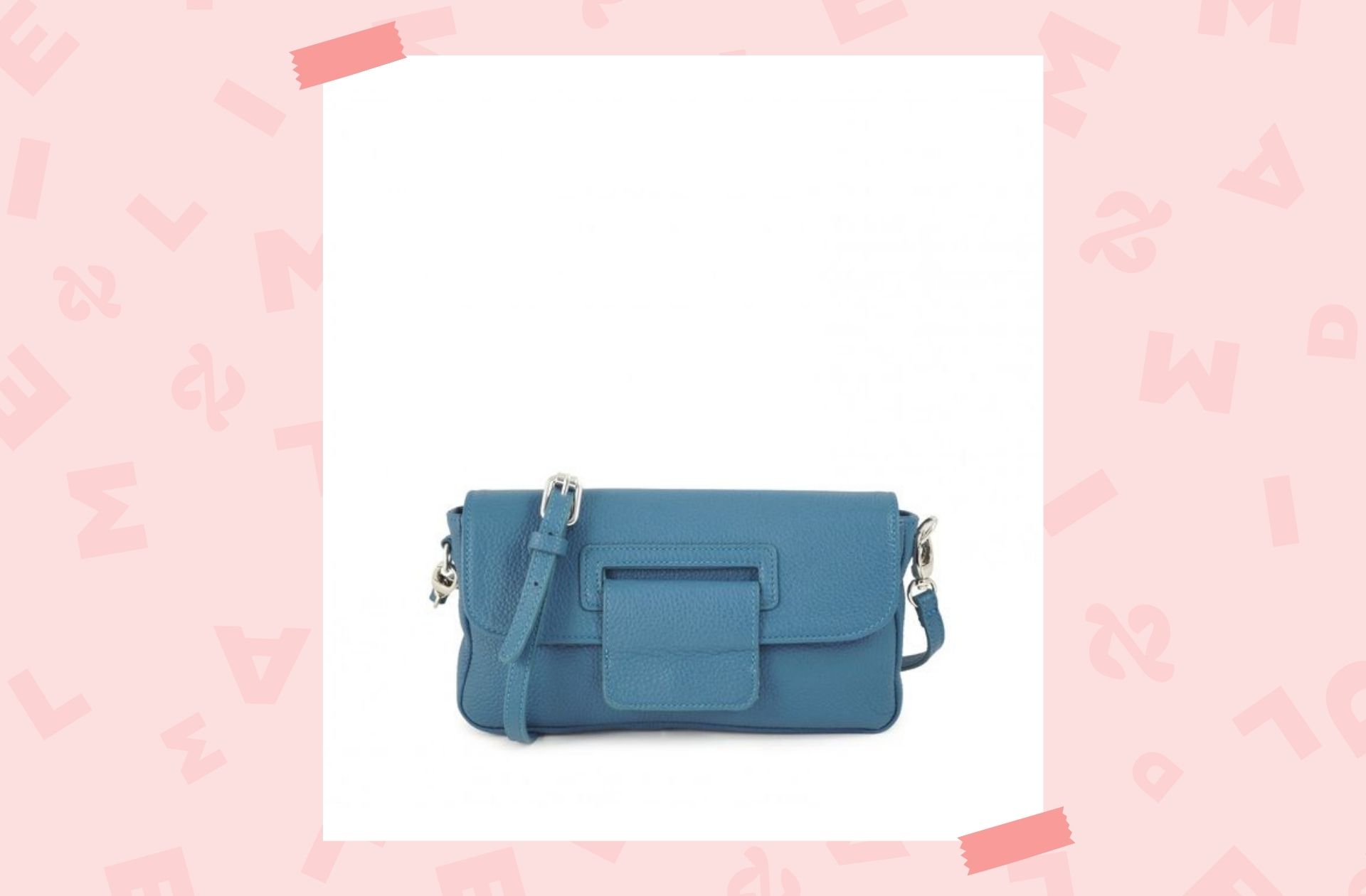Sac-baguette-en-cuir-grainé-C-oui