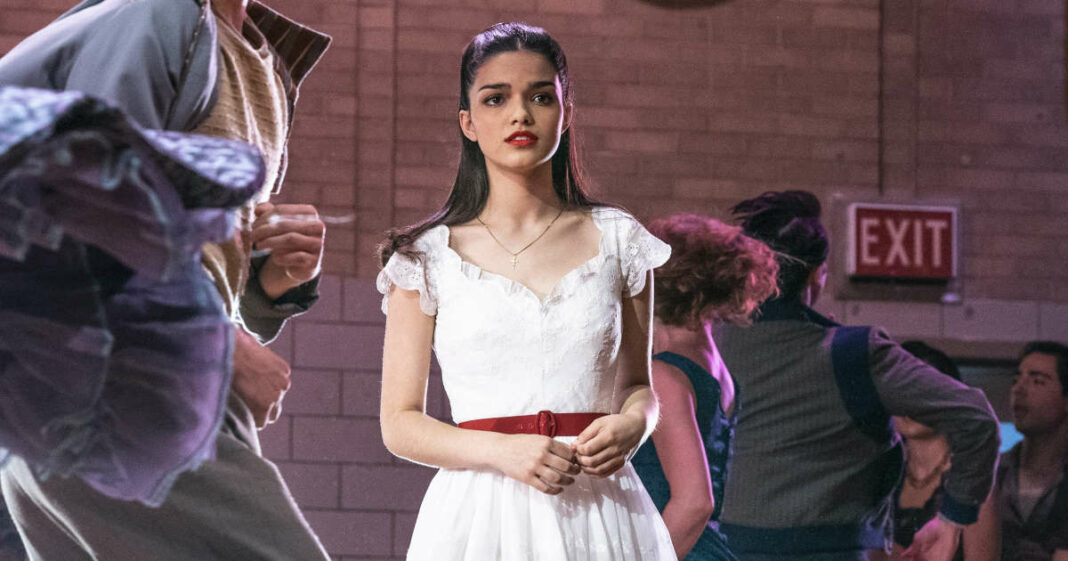 Rachel Zegler as Maria in 20th Century Studios’ WEST SIDE STORY. Rachel Zegler as Maria in 20th Century Studios’ WEST SIDE STORY.