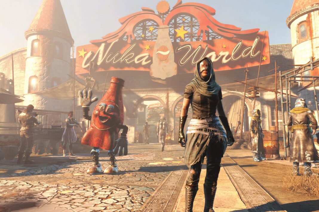 Le jeu Fallout 4. Le jeu Fallout 4.