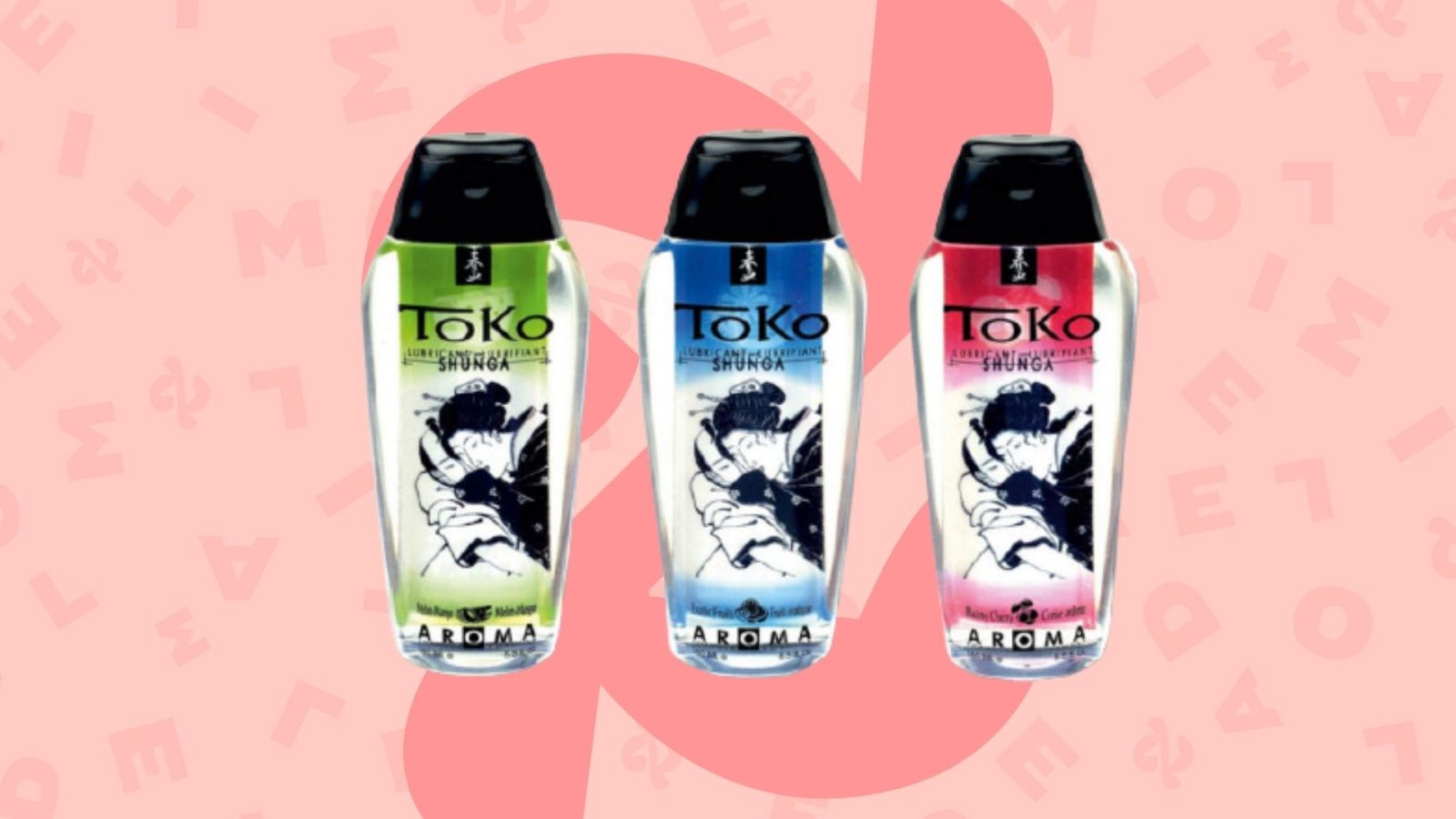Lubrifiant Shunga TOKO 8 Parfums - à Base D'eau - Neuf - Pour L'intimité