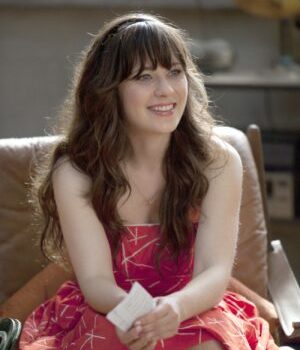 Zooey Deschanel incarne la tendance mode twee dans la série New Girl