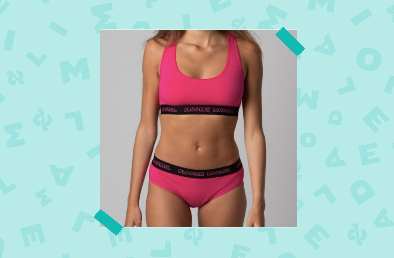 Culotte menstruelle "Pink Paradise", Bloomie Loomie Culotte menstruelle "Pink Paradise", Bloomie Loomie