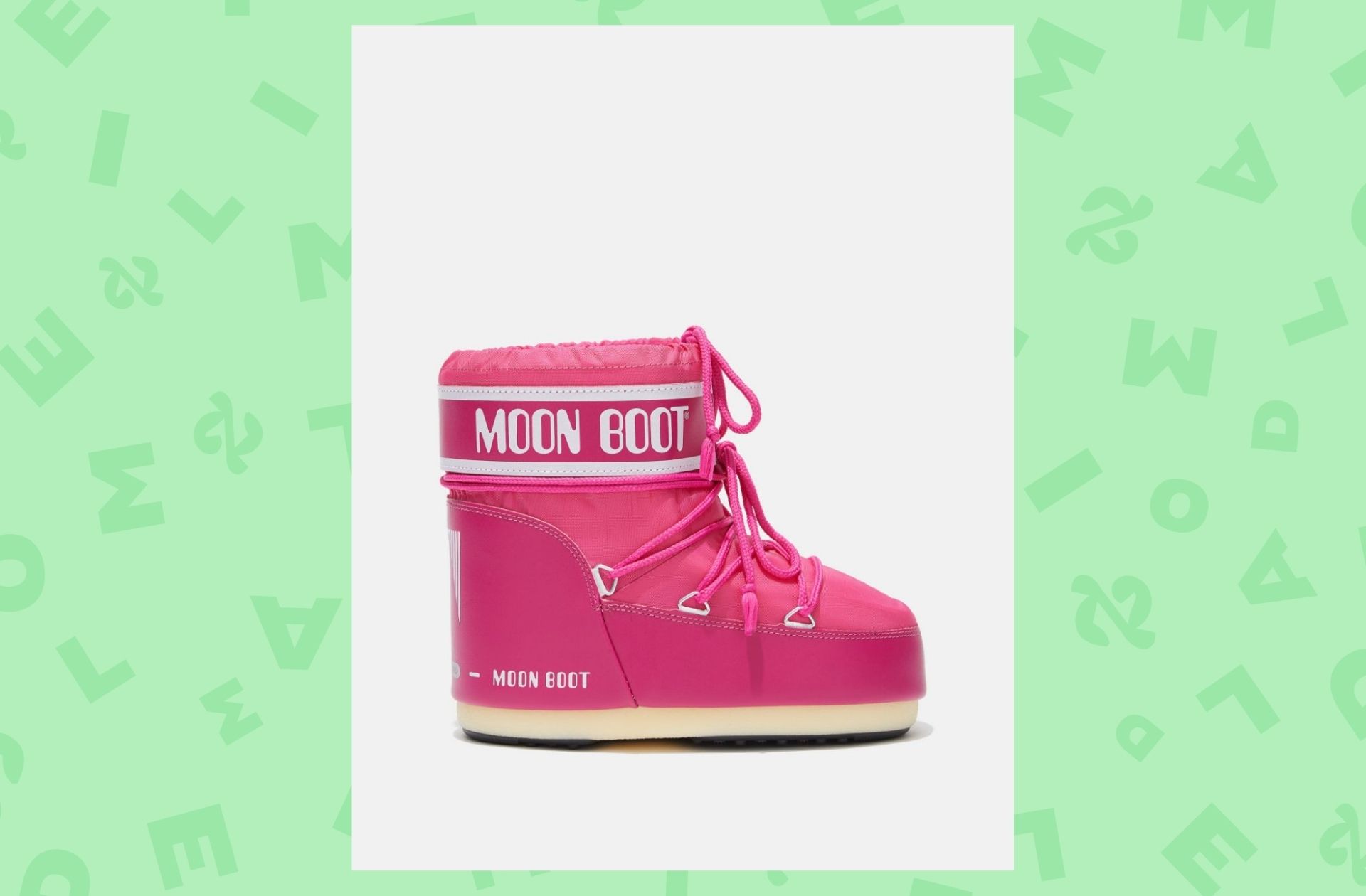 BOTTES-ICON-LOW-HOT-PINK-EN-NYLON BOTTES-ICON-LOW-HOT-PINK-EN-NYLON