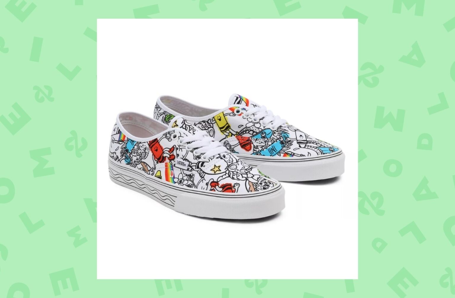CHAUSSURES-VANS-X-CRAYOLA-AUTHENTIC-diy CHAUSSURES-VANS-X-CRAYOLA-AUTHENTIC-diy