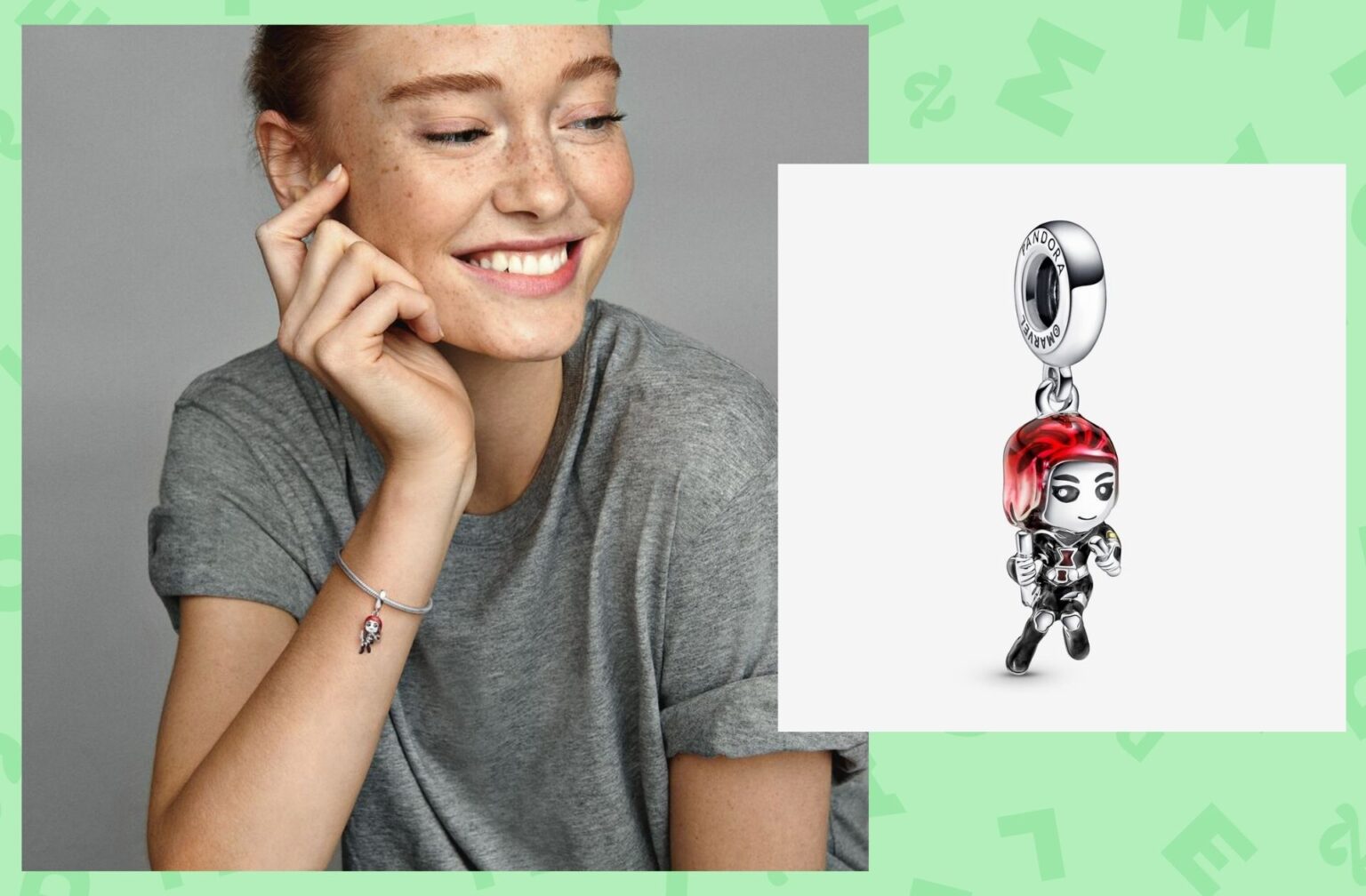 Charm Pendant Marvel The Avengers Black Widow
Charm Pendant Marvel The Avengers Black Widow