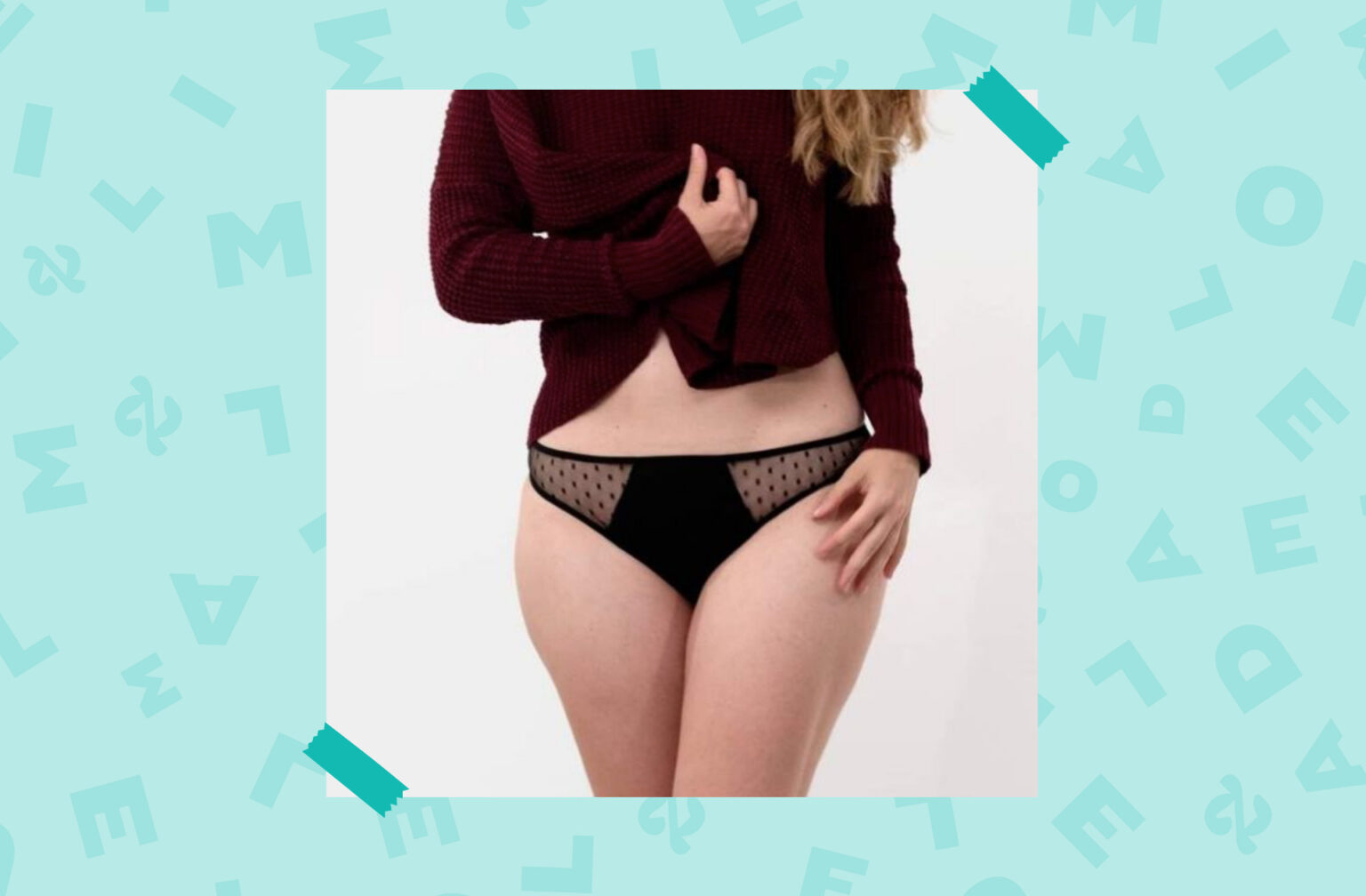 Tanga menstruel "Chloe" Loulou Cup Tanga menstruel "Chloe" Loulou Cup