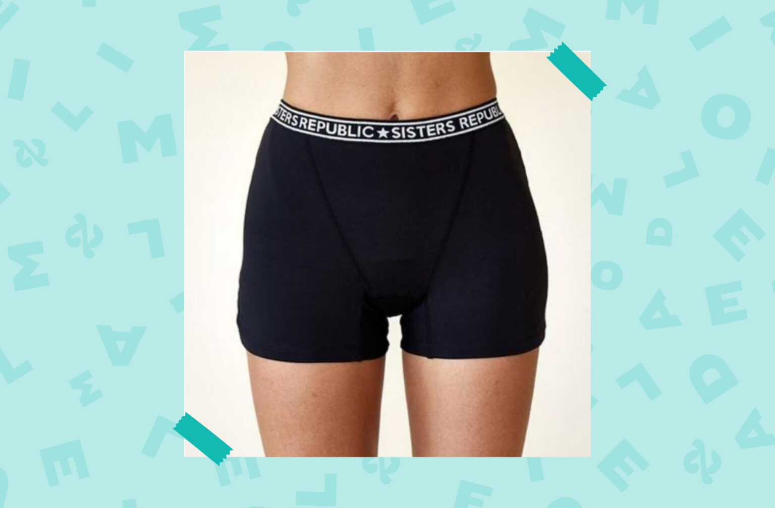 Boxer menstruel « Ginger », Sisters Republic Boxer menstruel « Ginger », Sisters Republic