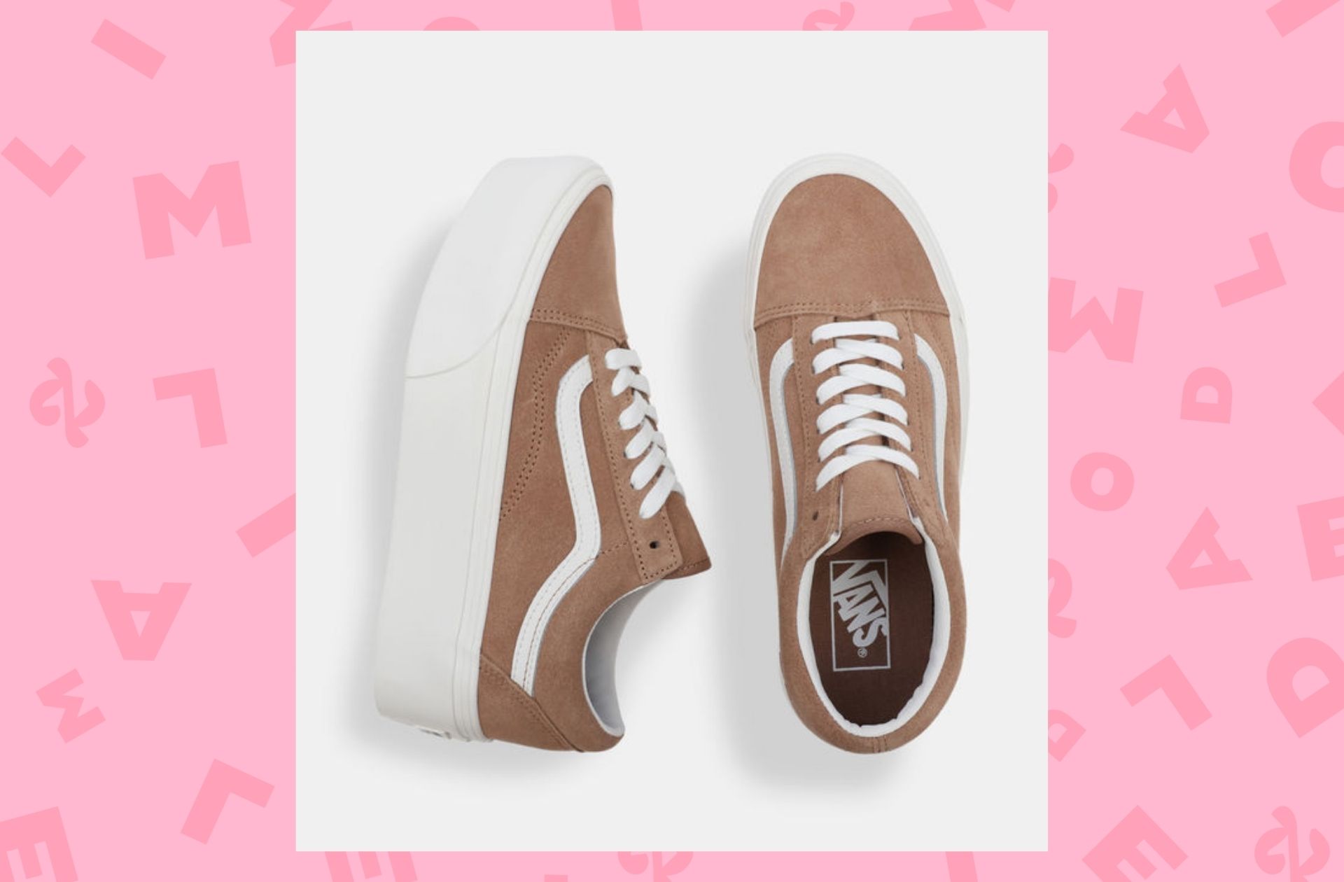 VANS — Baskets basses Old Skool Stackform taupe VANS — Baskets basses Old Skool Stackform taupe