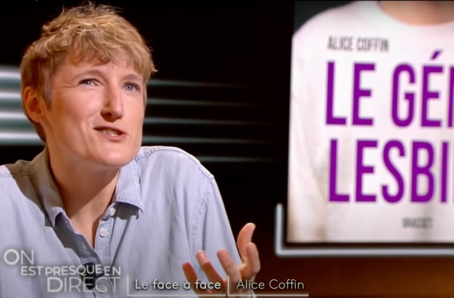 alice-coffin-le-genie-lesbien-interview-france-2 alice-coffin-le-genie-lesbien-interview-france-2
