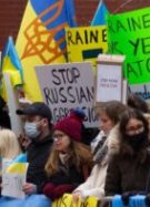Andriy Yatsykiv – Ukraine manifestation new york fevrier 2022 flickr
