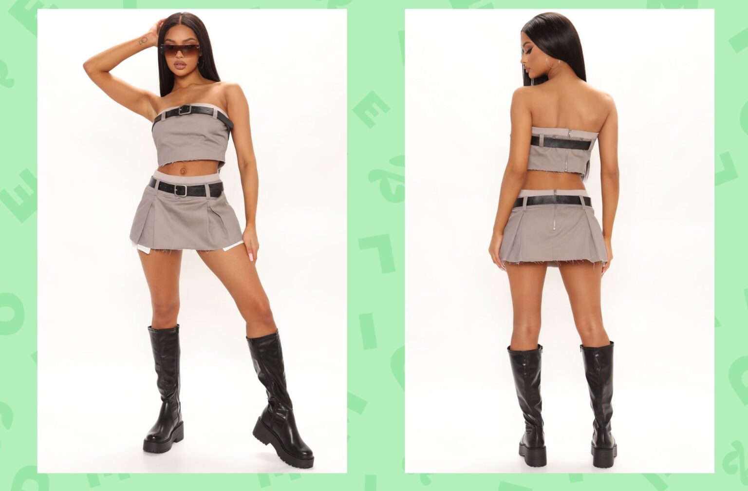 Fashion Nova sort un dupe du fameux look découpé Miu Miu Fashion Nova sort un dupe du fameux look découpé Miu Miu