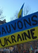 manifestation solidarite ukraine paris – maelle le corre