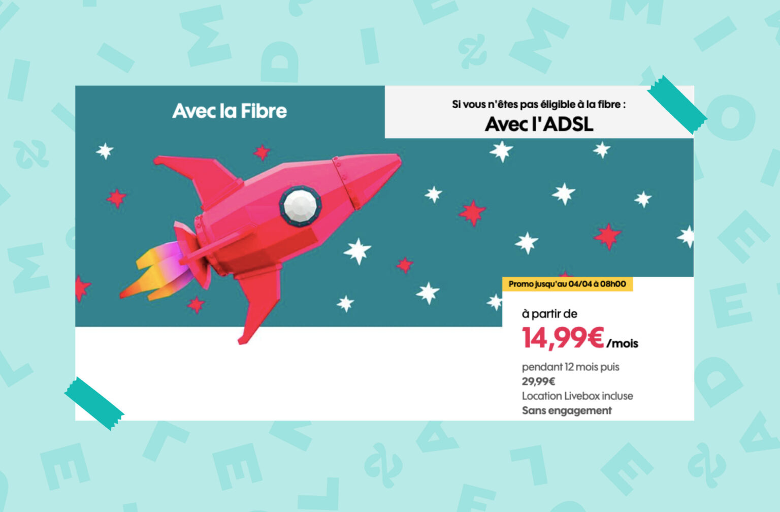 Offre box internet Sosh avec fibre Offre box internet Sosh avec fibre