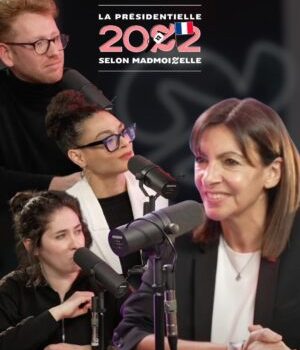 Anne Hidalgo twitch visuel youtube vertical