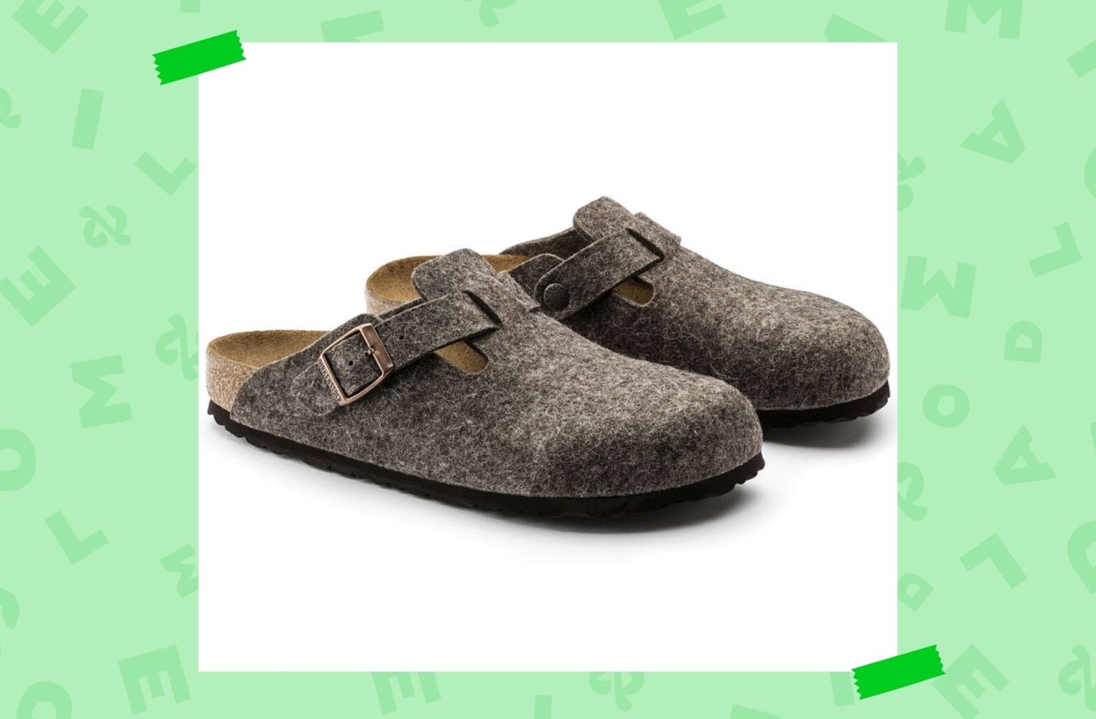Birkenstock en feutre de laine Birkenstock en feutre de laine