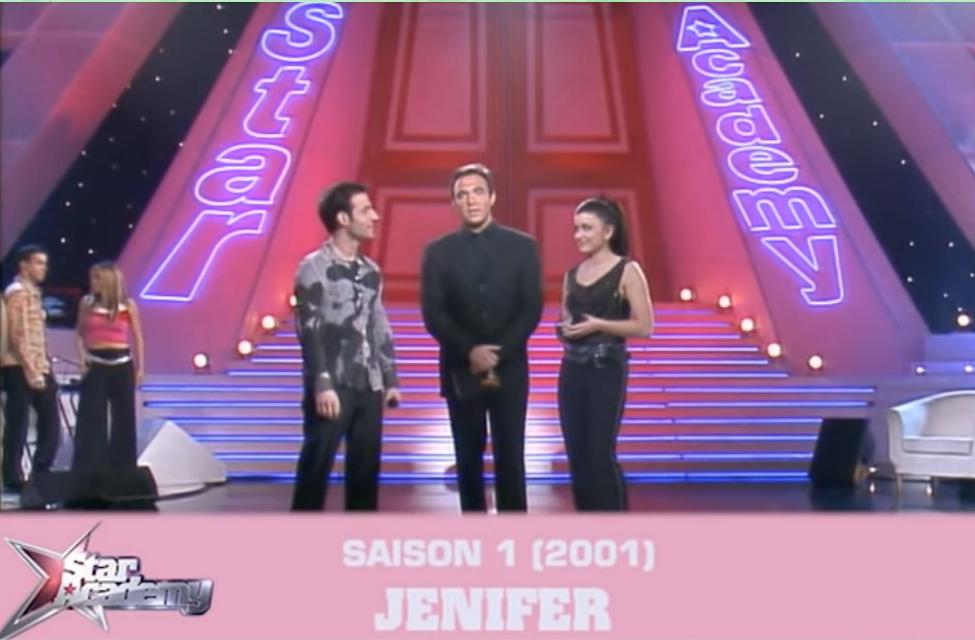 Jenifer a remporté la première saison de la Star Academy // Source : Capture d'écran TF1