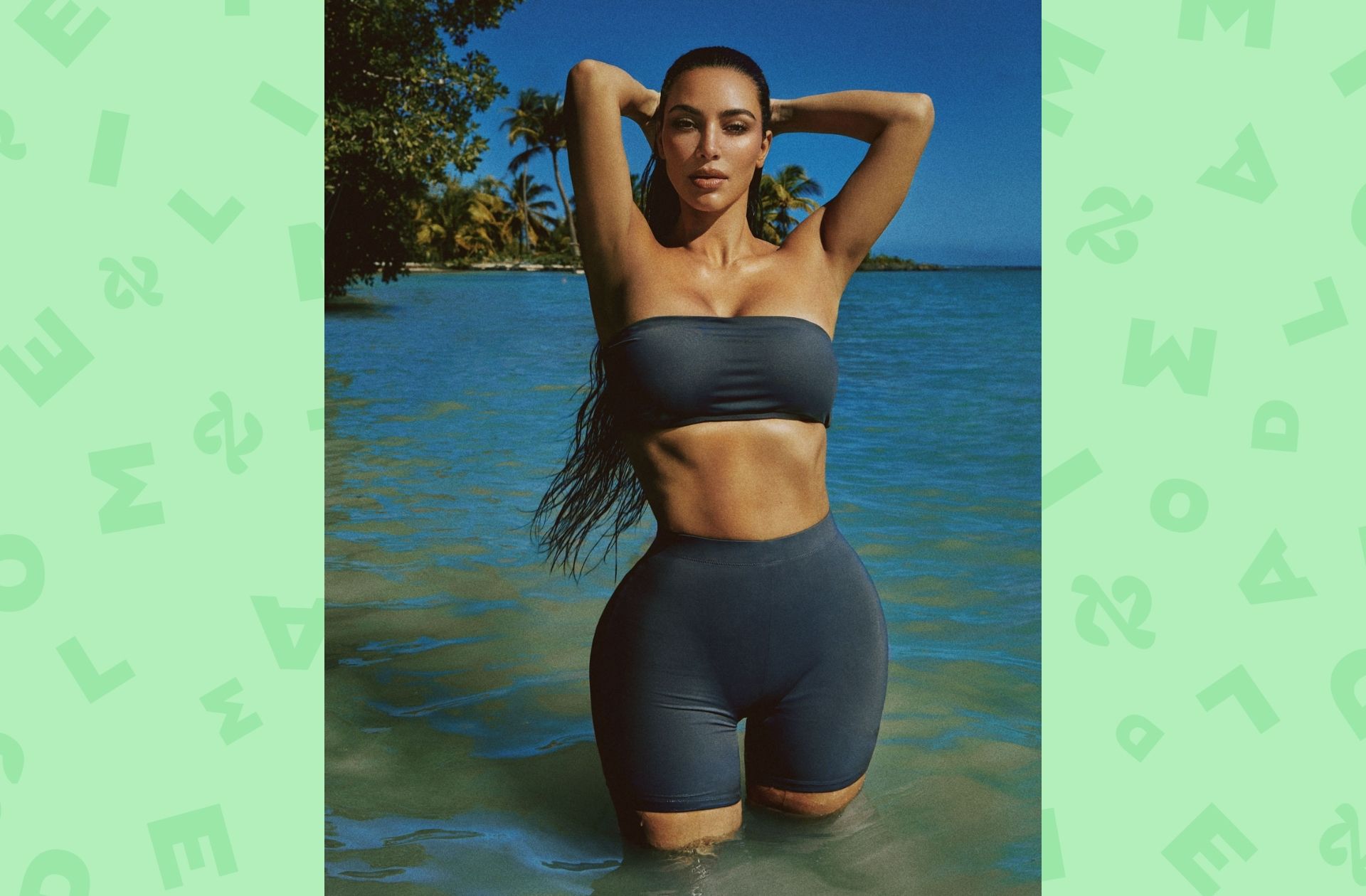 Kim Kardashian sort ses premiers maillots de bain Skims