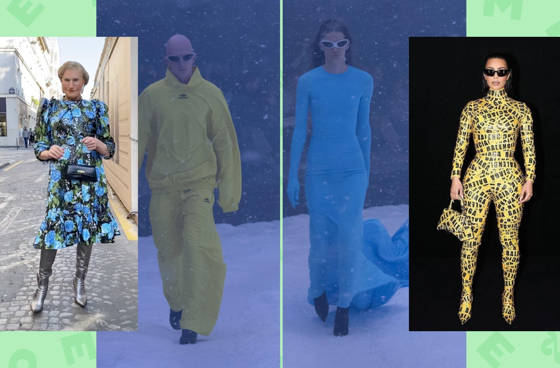 Le défilé Balenciaga, puissant, poétique, et wtf