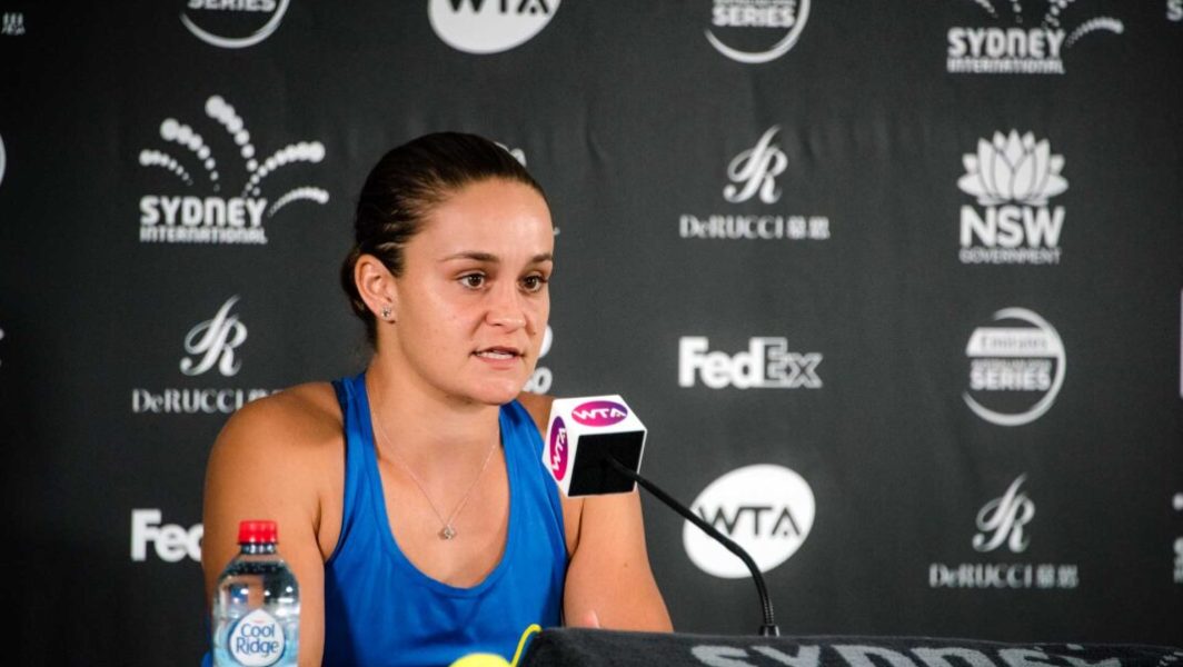 Sydney, Australia - 11 January 2019:  Ashleigh Barty during the Sydney International singles semifinal match press conference at Sydney Olympic Park. (Photo by Rob Keating/robiciatennis.com)
