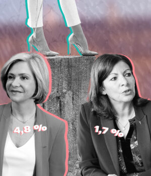 AnneHidalgo_ValeriePecresse_Falaise_Verre_V AnneHidalgo_ValeriePecresse_Falaise_Verre_V