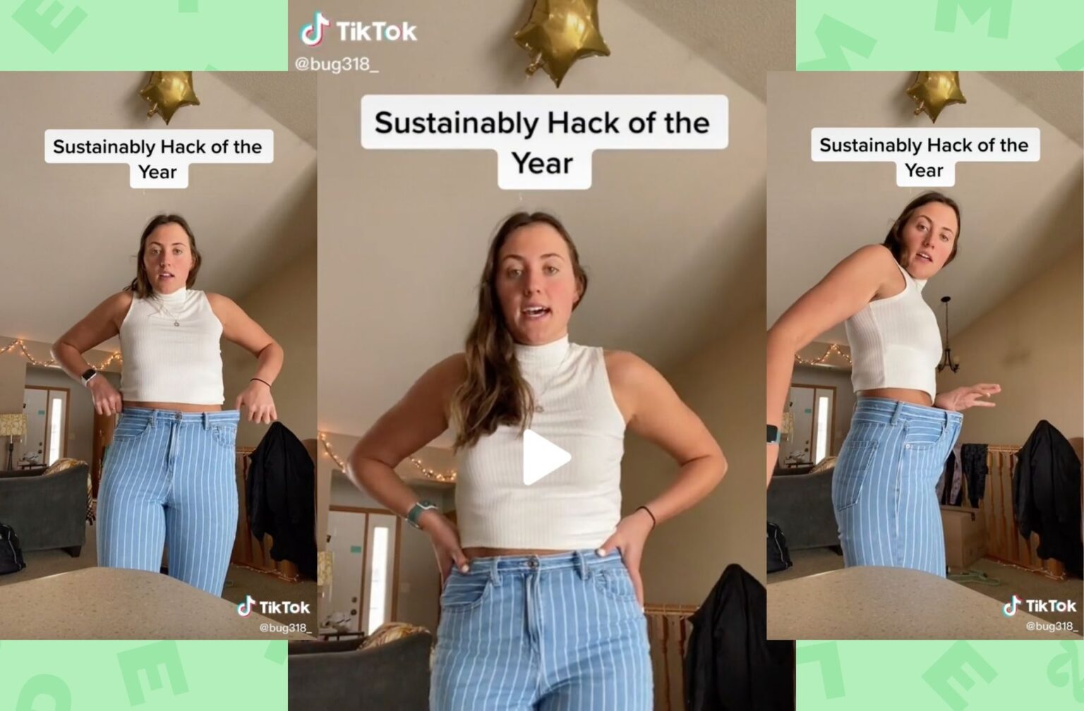 Ce hack TikTok permet d'agrandir un jean trop petit d'une taille Ce hack TikTok permet d'agrandir un jean trop petit d'une taille