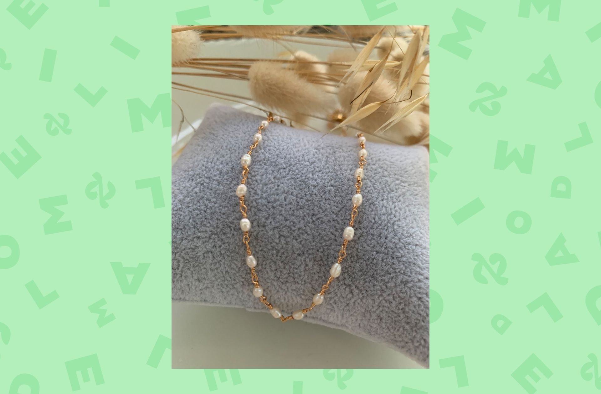 Collier de perles d’eau douce Collier de perles d’eau douce
