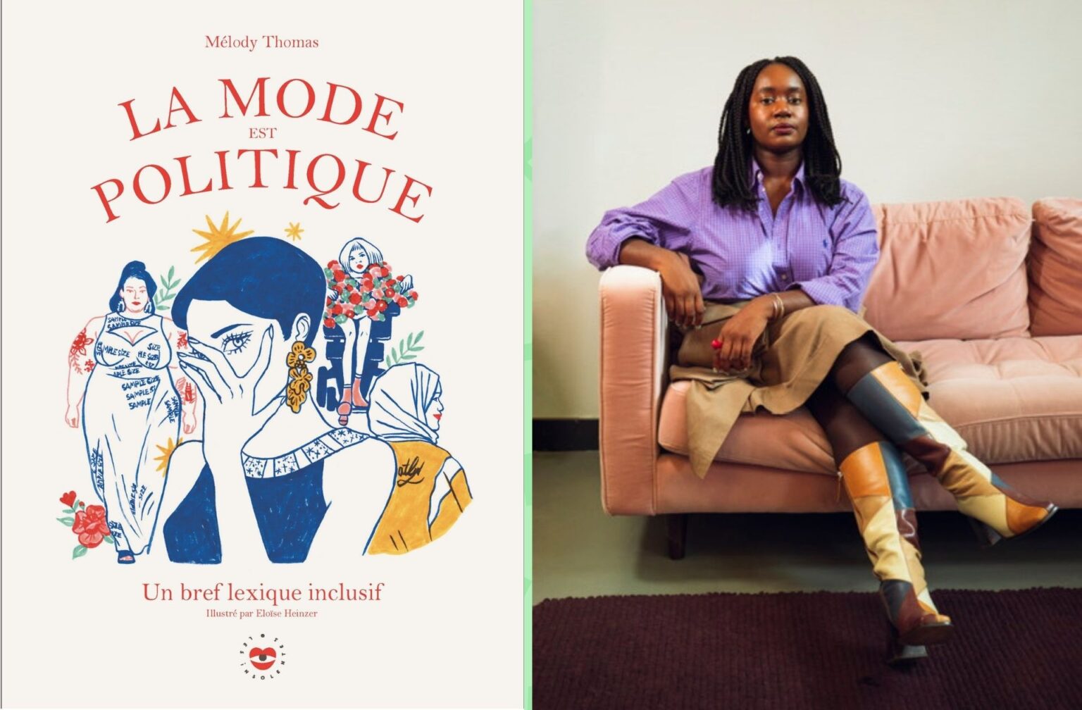 « La mode est politique » affirme la journaliste Melody Thomas dans un livre illustré « La mode est politique » affirme la journaliste Melody Thomas dans un livre illustré
