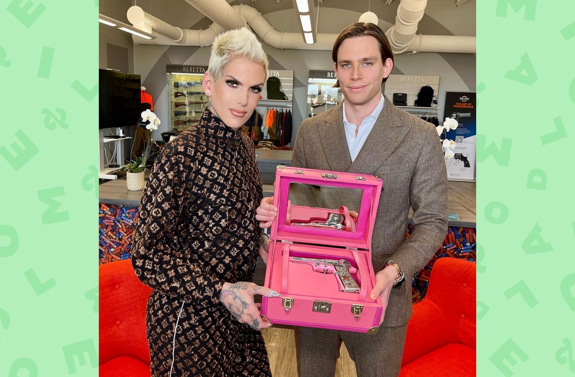 L'inquiétante collab' Jeffree Star Cosmectics x Beretta pour une arme à feu