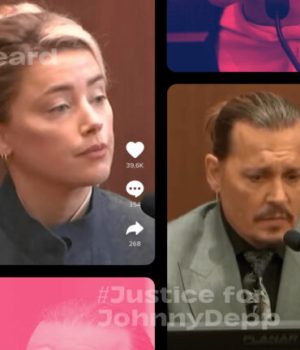Le procès Amberd Heard contre Johnny Depp a été massivement commenté sur les réseaux sociaux numériques.
