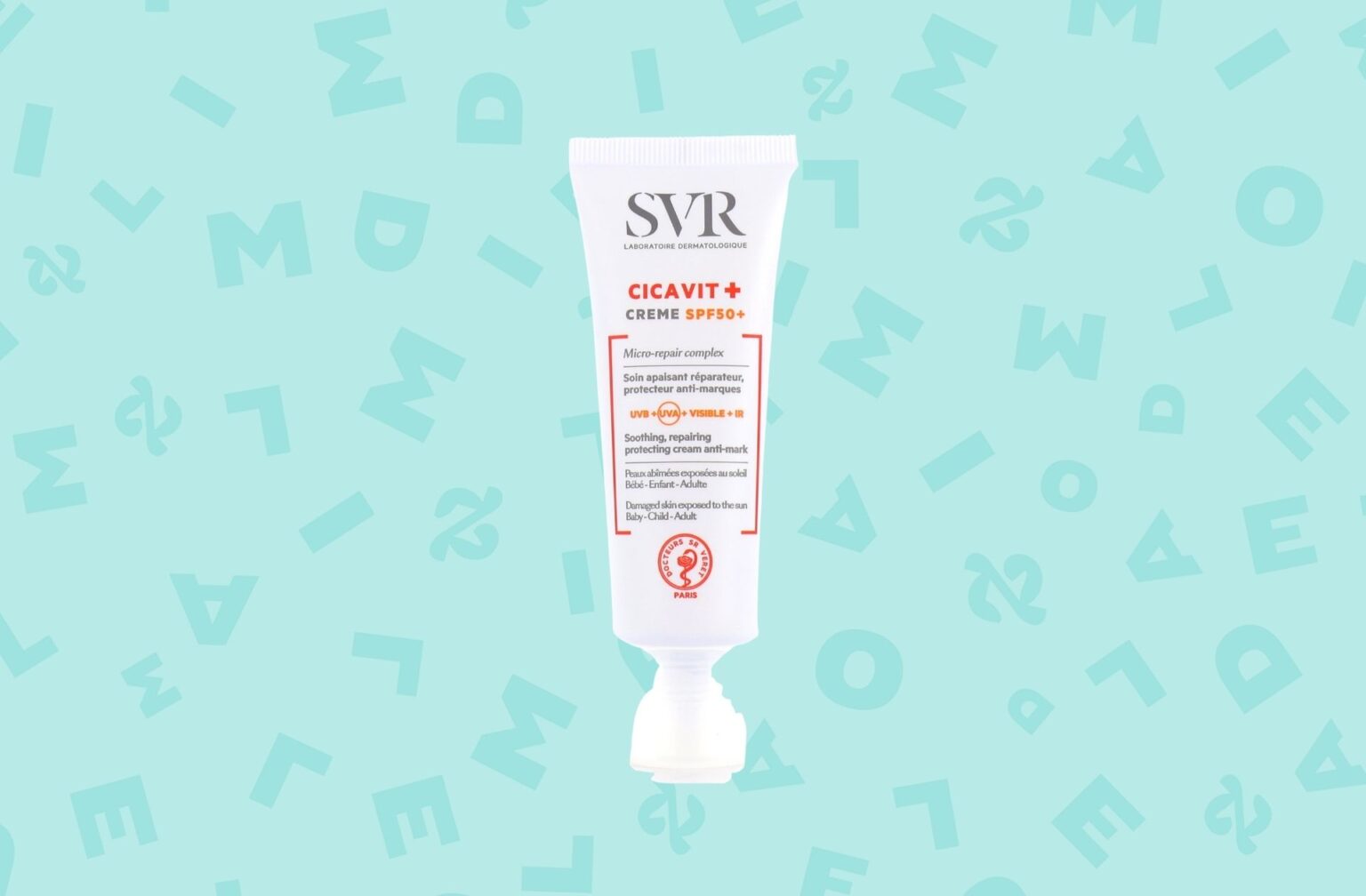Crème Cicavit+ SPF50+ — SVR — 17,99€ les 40ml Crème Cicavit+ SPF50+ — SVR — 17,99€ les 40ml